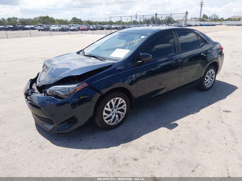2019 Toyota Corolla VIN 5YFBURHE2KP887272 IAAI salvage auction — FRONT END, Salvage Title, sold $4,650 on 2026-07-09 (photo 2)