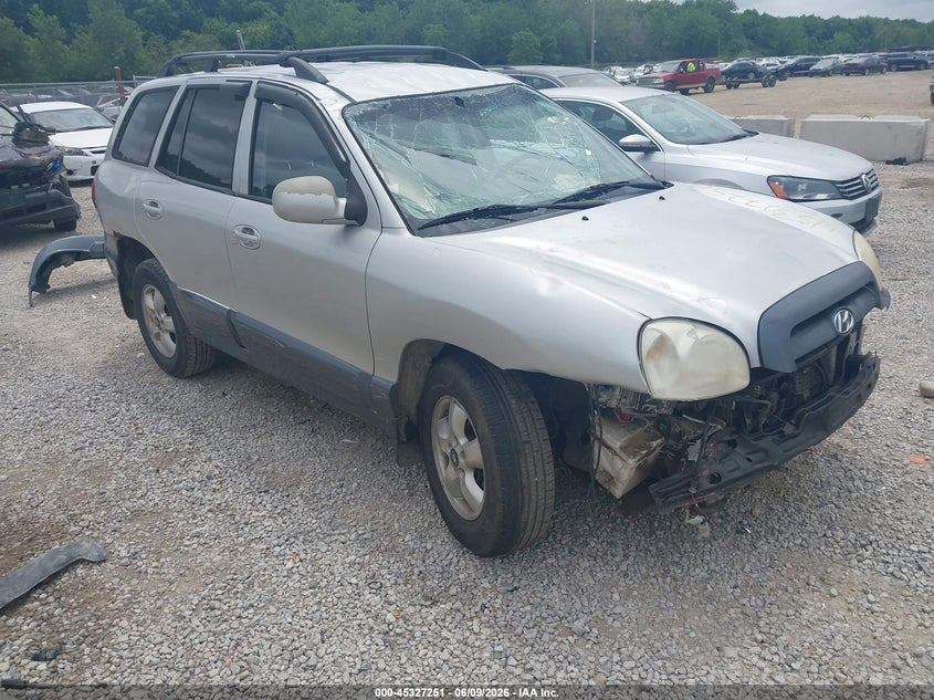 2005 Hyundai Santa fe VIN KM8SC13E65U935953 IAAI salvage auction — FRONT END, Salvage (Ohio), sold $250 on 2026-07-12 (photo 1)