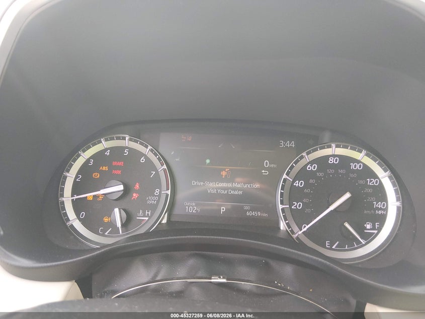 2022 Toyota Highlander VIN 5TDGZRAH0NS554530 IAAI salvage auction — REAR END, Salvage Title, sold $18,950 on 2026-07-08 (photo 7)