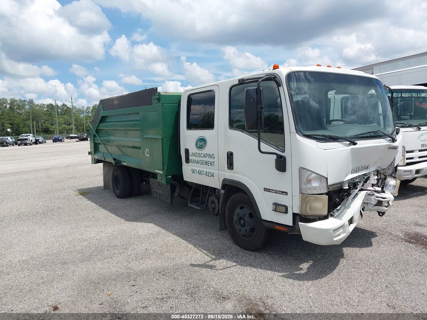 2012 Isuzu Npr VIN JALC4J16XC7002049 IAAI salvage auction — FRONT END, Certificate Of Destruction (Florida), sold $2,550 on 2026-07-15 (photo 1)
