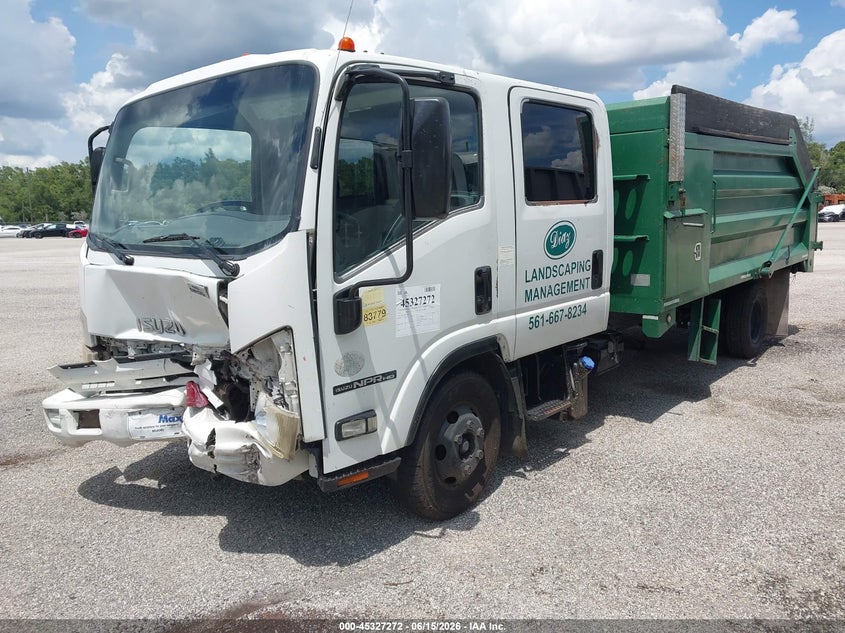 2012 Isuzu Npr VIN JALC4J16XC7002049 IAAI salvage auction — FRONT END, Certificate Of Destruction (Florida), sold $2,550 on 2026-07-15 (photo 2)