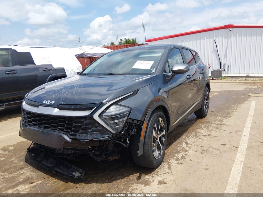 2024 Kia Sportage VIN 5XYK33DF5RG229846 IAAI salvage auction — FRONT END, Salvage Title, sold $7,250 on 2026-08-21 (photo 6)