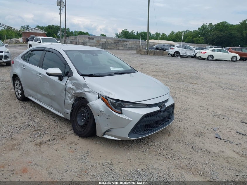 2020 Toyota Corolla VIN 5YFEPRAE4LP099867 IAAI salvage auction — RIGHT SIDE, Salvage Title, sold $2,400 on 2026-07-24 (photo 1)