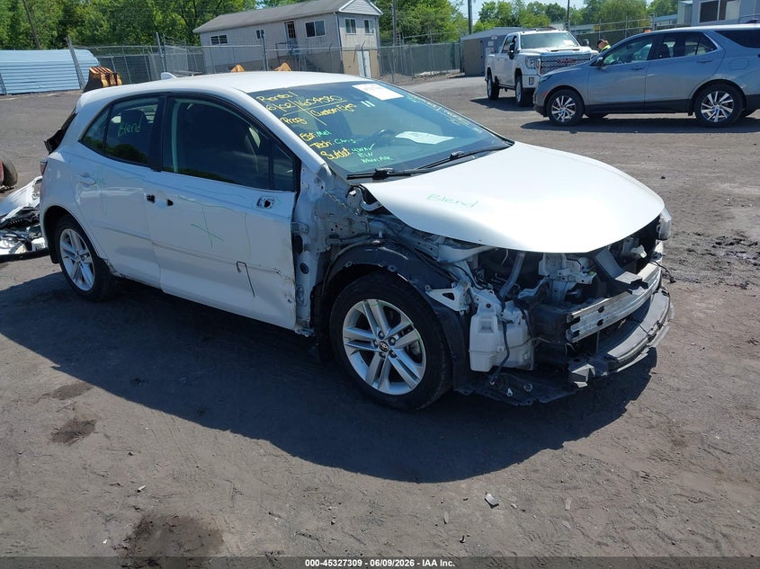 2021 Toyota Corolla VIN JTND4MBE4M3141319 IAAI salvage auction — FRONT END, Salvage (Pennsylvania), sold $3,100 on 2026-07-28 (photo 1)