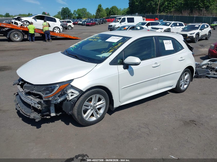 2021 Toyota Corolla VIN JTND4MBE4M3141319 IAAI salvage auction — FRONT END, Salvage (Pennsylvania), sold $3,100 on 2026-07-28 (photo 2)