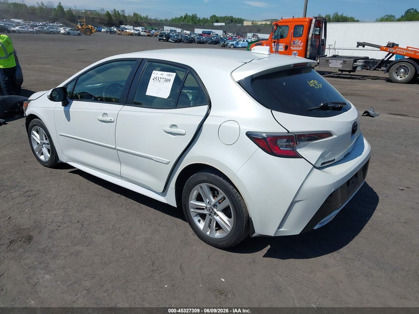 2021 Toyota Corolla VIN JTND4MBE4M3141319 IAAI salvage auction — FRONT END, Salvage (Pennsylvania), sold $3,100 on 2026-07-28 (photo 3)