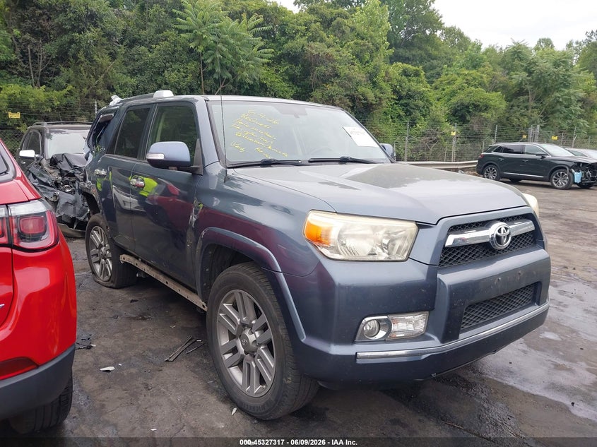 2013 Toyota 4runner VIN JTEBU5JR7D5133642 IAAI salvage auction — RIGHT SIDE, Salvage Title, sold $6,500 on 2026-07-23 (photo 1)