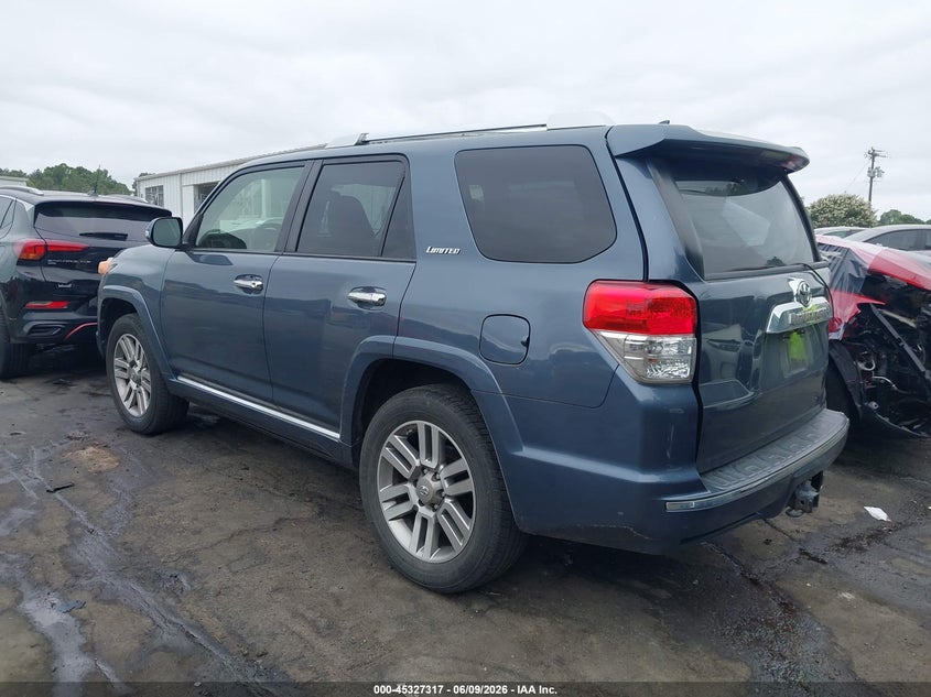 2013 Toyota 4runner VIN JTEBU5JR7D5133642 IAAI salvage auction — RIGHT SIDE, Salvage Title, sold $6,500 on 2026-07-23 (photo 3)