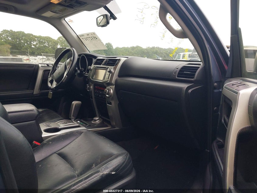 2013 Toyota 4runner VIN JTEBU5JR7D5133642 IAAI salvage auction — RIGHT SIDE, Salvage Title, sold $6,500 on 2026-07-23 (photo 5)