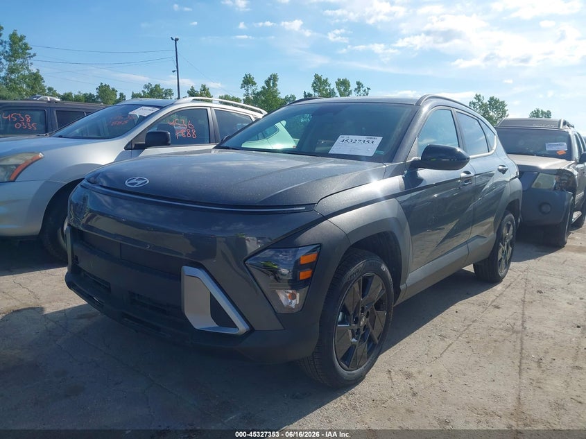 2026 Hyundai Kona VIN KM8HFCAB7TU448294 IAAI salvage auction — RIGHT SIDE, Salvage Title, sold $6,300 on 2026-07-21 (photo 2)