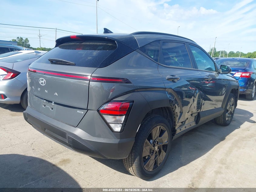 2026 Hyundai Kona VIN KM8HFCAB7TU448294 IAAI salvage auction — RIGHT SIDE, Salvage Title, sold $6,300 on 2026-07-21 (photo 4)