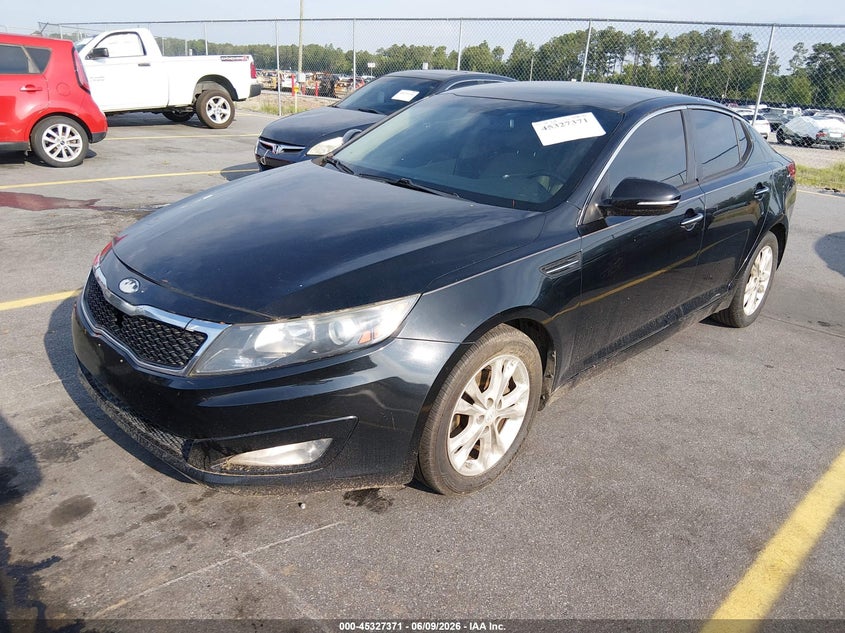 2013 Kia Optima VIN 5XXGN4A76DG103530 IAAI salvage auction — NORMAL WEAR, Salvage Title, sold $475 on 2026-07-08 (photo 2)