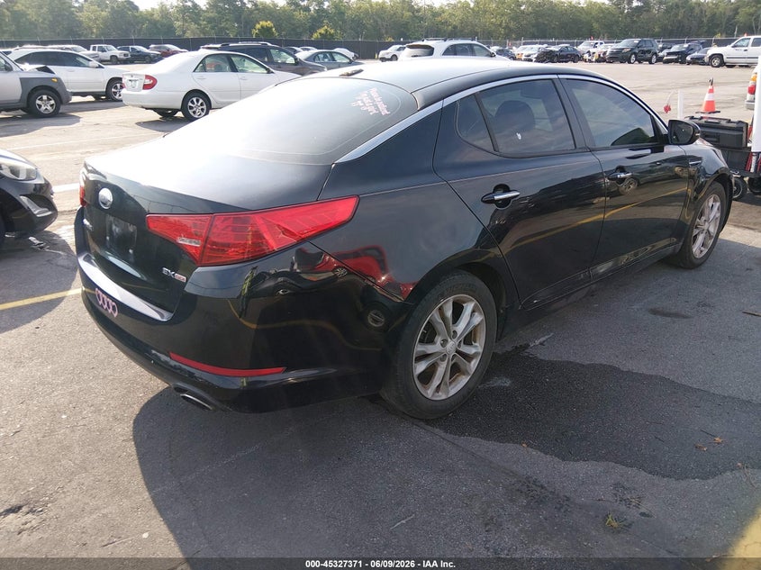 2013 Kia Optima VIN 5XXGN4A76DG103530 IAAI salvage auction — NORMAL WEAR, Salvage Title, sold $475 on 2026-07-08 (photo 4)