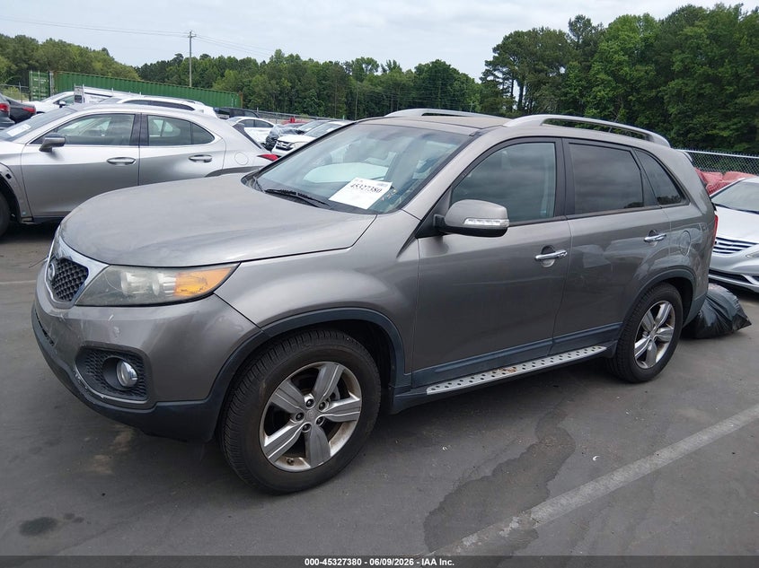 2012 Kia Sorento VIN 5XYKU4A27CG198725 IAAI salvage auction — FRONT END, Salvage Title, sold $2,975 on 2026-07-15 (photo 2)
