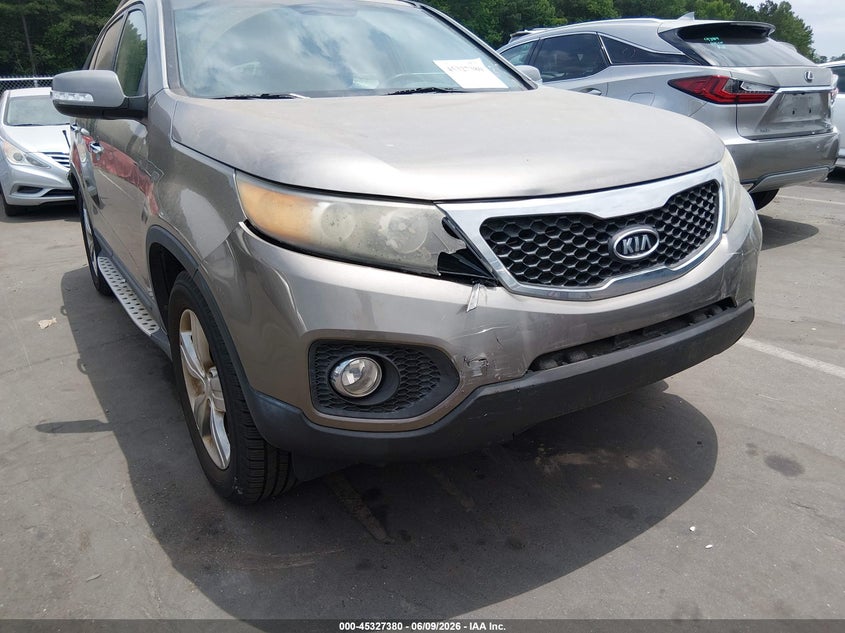 2012 Kia Sorento VIN 5XYKU4A27CG198725 IAAI salvage auction — FRONT END, Salvage Title, sold $2,975 on 2026-07-15 (photo 6)