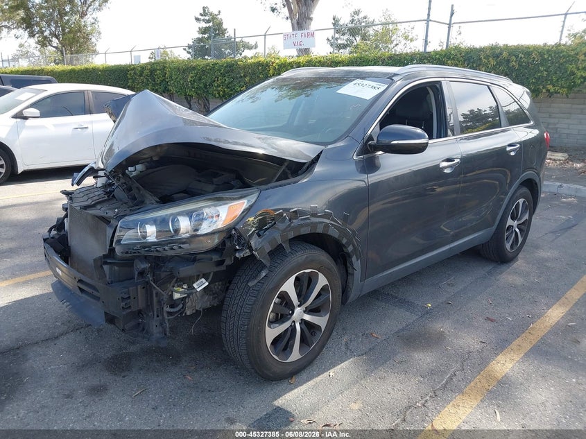 2018 Kia Sorento VIN 5XYPH4A53JG409257 IAAI salvage auction — FRONT END, Salvage Title, sold $1,850 on 2026-07-14 (photo 2)