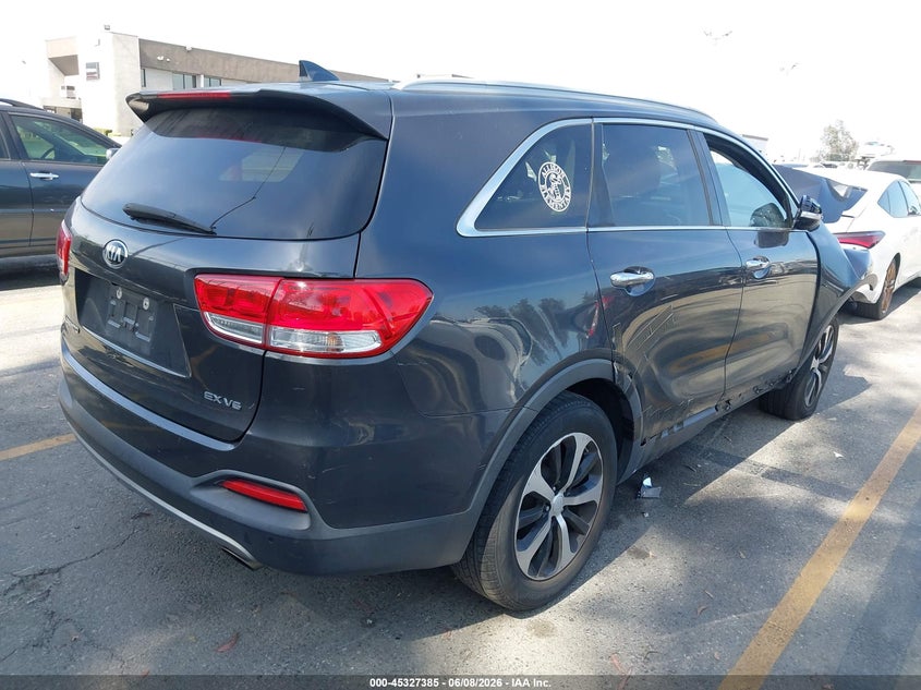 2018 Kia Sorento VIN 5XYPH4A53JG409257 IAAI salvage auction — FRONT END, Salvage Title, sold $1,850 on 2026-07-14 (photo 4)