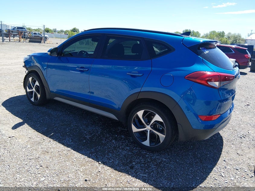 2018 Hyundai Tucson VIN KM8J3CA28JU777979 IAAI salvage auction — LEFT FRONT, Salvage Title, sold $3,200 on 2026-07-29 (photo 3)