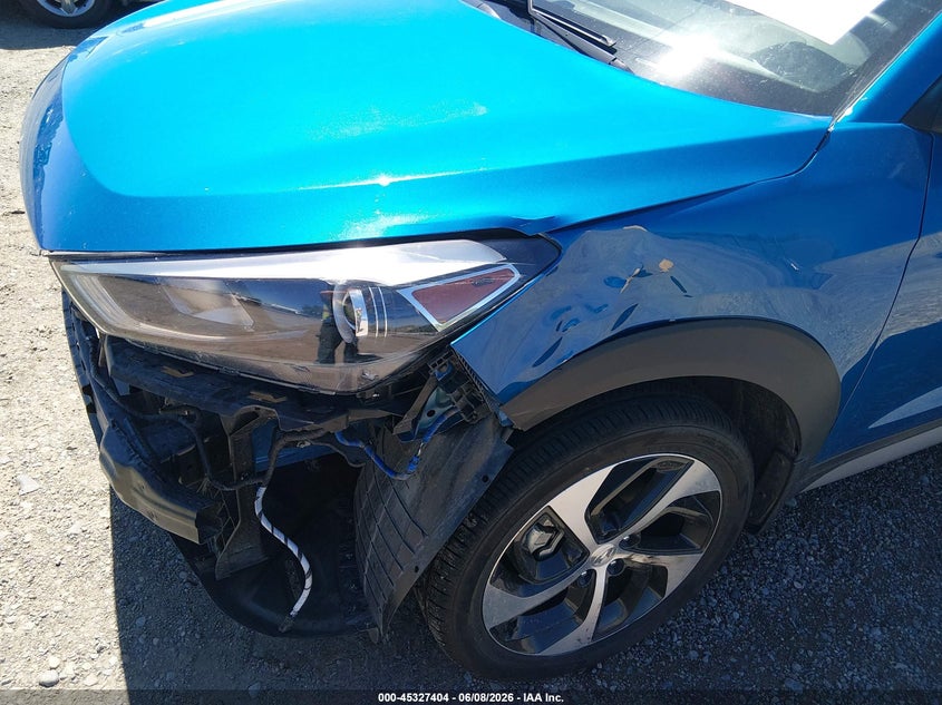 2018 Hyundai Tucson VIN KM8J3CA28JU777979 IAAI salvage auction — LEFT FRONT, Salvage Title, sold $3,200 on 2026-07-29 (photo 6)