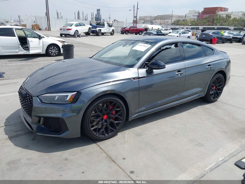 2019 Audi Rs5 VIN WUABWCF54KA907409 IAAI salvage auction — RIGHT SIDE, Salvage Title, sold $14,200 on 2026-08-26 (photo 2)
