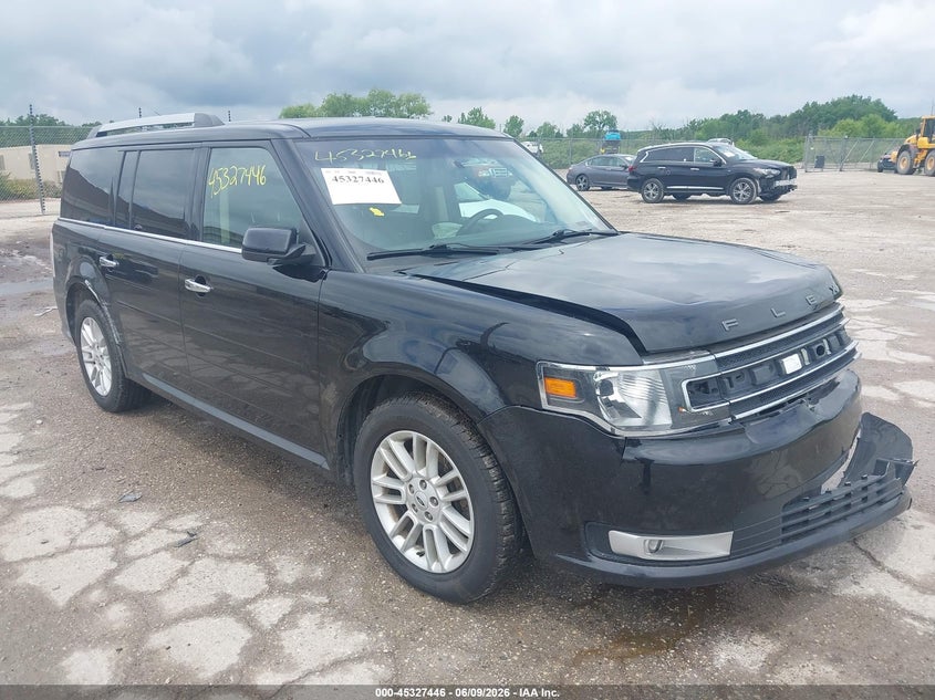 2019 Ford Flex VIN 2FMGK5C83KBA09506 IAAI salvage auction — FRONT END, Salvage Title, sold $825 on 2026-07-19 (photo 1)