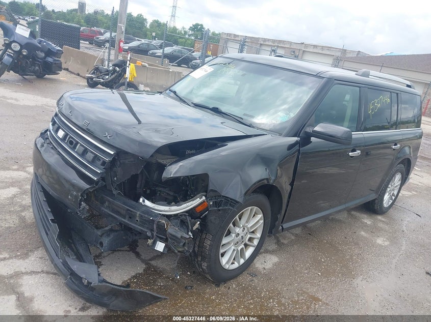 2019 Ford Flex VIN 2FMGK5C83KBA09506 IAAI salvage auction — FRONT END, Salvage Title, sold $825 on 2026-07-19 (photo 2)