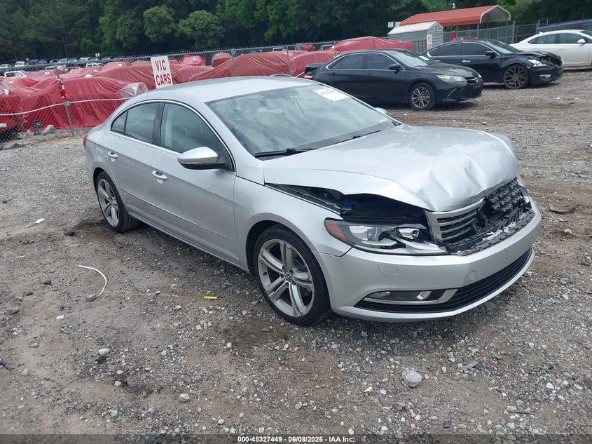 2013 Volkswagen Passat cc VIN WVWBP7AN9DE501906 IAAI salvage auction — FRONT END, Salvage Title, sold $475 on 2026-07-17 (photo 1)