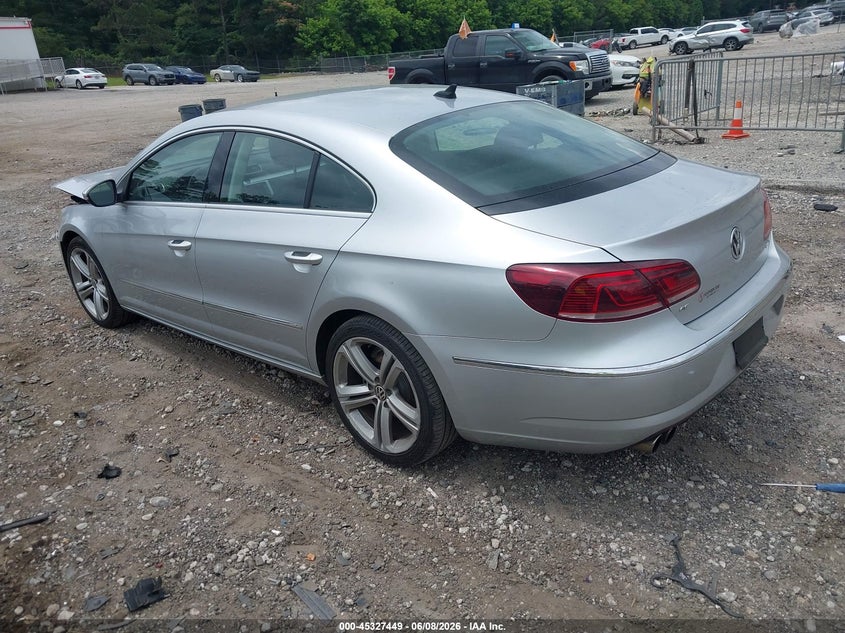 2013 Volkswagen Passat cc VIN WVWBP7AN9DE501906 IAAI salvage auction — FRONT END, Salvage Title, sold $475 on 2026-07-17 (photo 3)