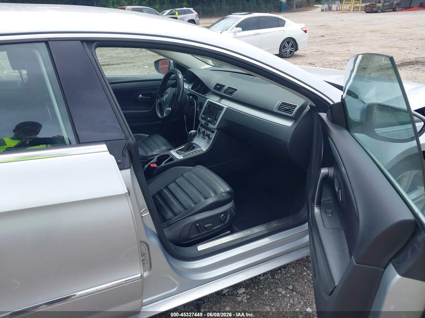 2013 Volkswagen Passat cc VIN WVWBP7AN9DE501906 IAAI salvage auction — FRONT END, Salvage Title, sold $475 on 2026-07-17 (photo 5)