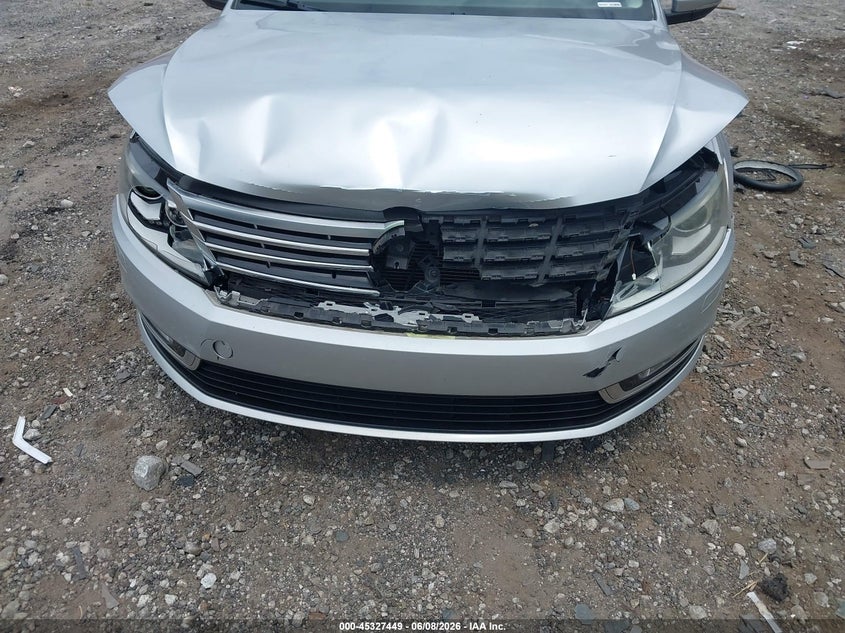 2013 Volkswagen Passat cc VIN WVWBP7AN9DE501906 IAAI salvage auction — FRONT END, Salvage Title, sold $475 on 2026-07-17 (photo 6)