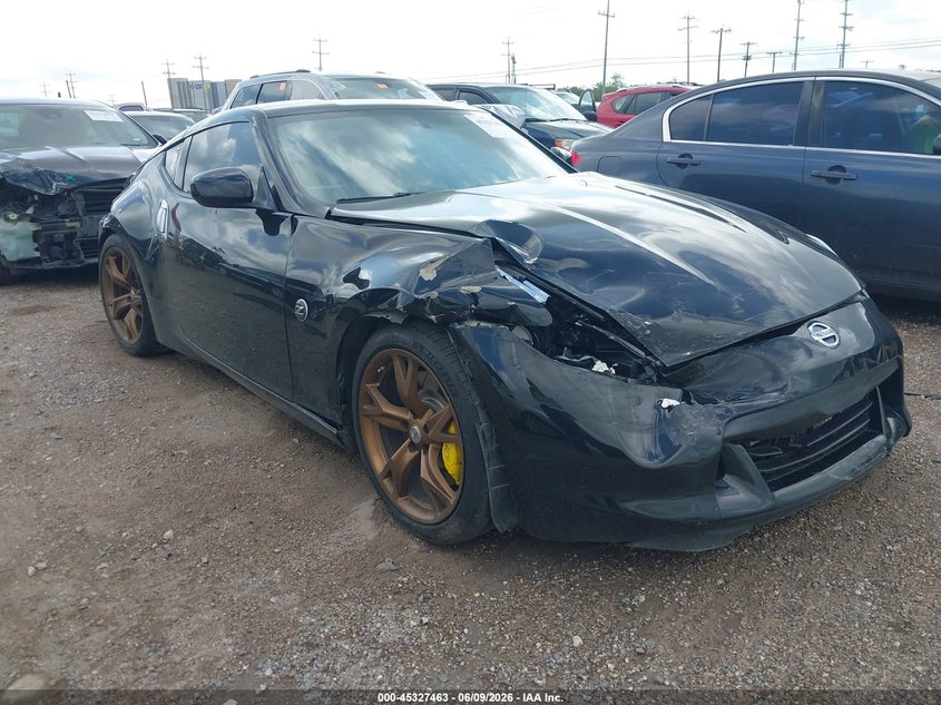 2012 Nissan 370z VIN JN1AZ4EH9CM561295 IAAI salvage auction — RIGHT SIDE, Original (Texas), sold $1,650 on 2026-07-29 (photo 1)