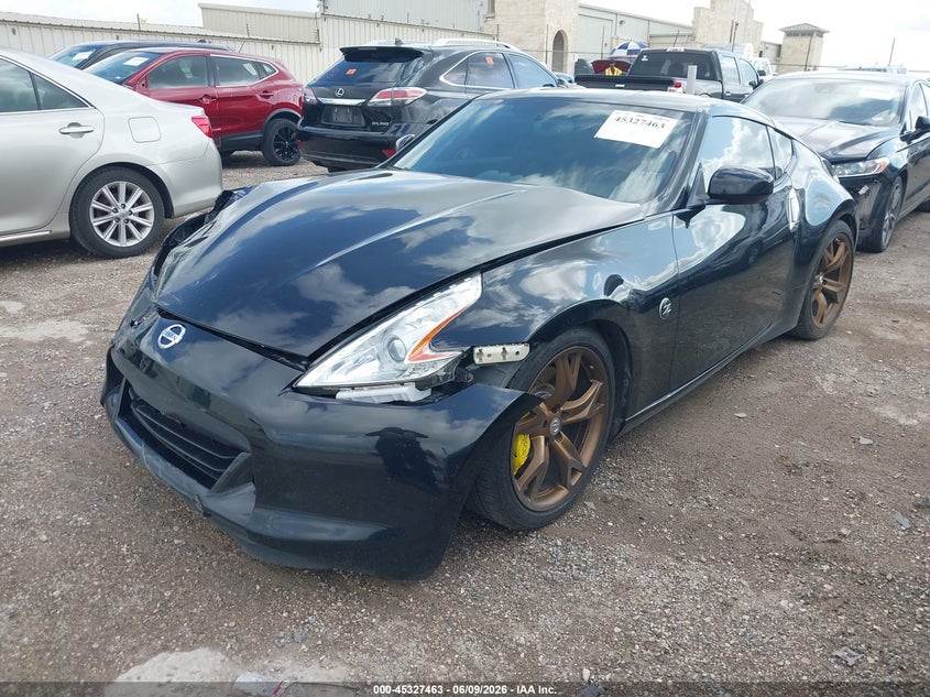 2012 Nissan 370z VIN JN1AZ4EH9CM561295 IAAI salvage auction — RIGHT SIDE, Original (Texas), sold $1,650 on 2026-07-29 (photo 2)