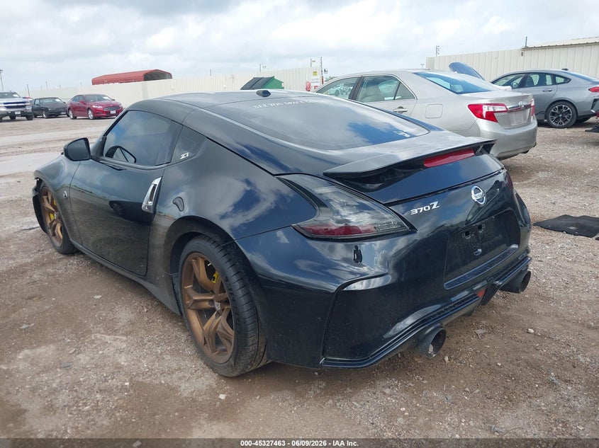 2012 Nissan 370z VIN JN1AZ4EH9CM561295 IAAI salvage auction — RIGHT SIDE, Original (Texas), sold $1,650 on 2026-07-29 (photo 3)