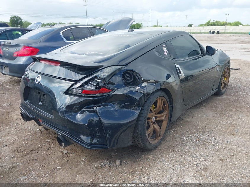 2012 Nissan 370z VIN JN1AZ4EH9CM561295 IAAI salvage auction — RIGHT SIDE, Original (Texas), sold $1,650 on 2026-07-29 (photo 4)