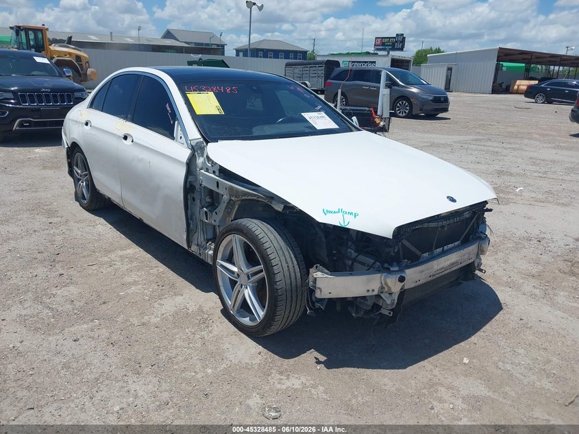 2018 Mercedes-benz E-klasse VIN WDDZF4KB4JA358022 IAAI salvage auction — FRONT & REAR, Original (Texas), sold $4,600 on 2026-07-22 (photo 6)
