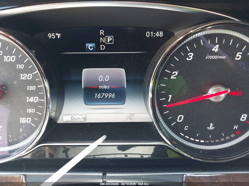 2018 Mercedes-benz E-klasse VIN WDDZF4KB4JA358022 IAAI salvage auction — FRONT & REAR, Original (Texas), sold $4,600 on 2026-07-22 (photo 7)