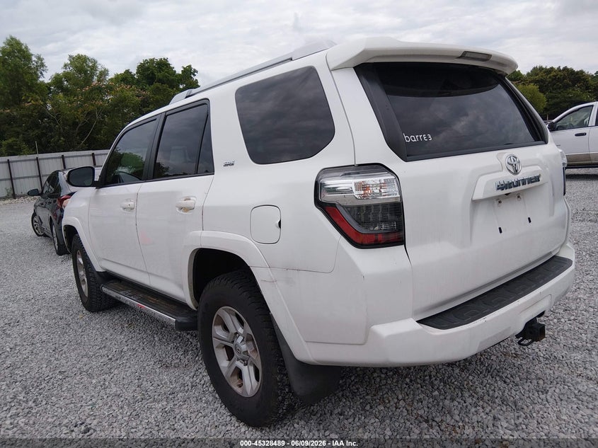 2016 Toyota 4runner VIN JTEBU5JR2G5388493 IAAI salvage auction — REAR END, Salvage (Alabama), sold $11,400 on 2026-08-02 (photo 3)