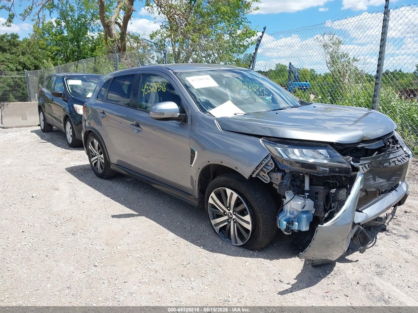 2020 Mitsubishi Outlander VIN JA4AR3AU0LU017174 IAAI salvage auction — FRONT & REAR, Salvage (Arizona), sold $1,000 on 2026-07-14 (photo 1)