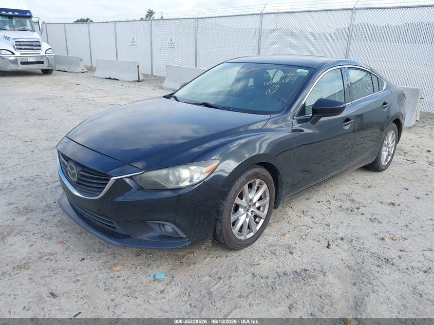 2014 Mazda 6 VIN JM1GJ1W67E1120439 IAAI salvage auction — NORMAL WEAR, Clear (North Carolina), sold $1,275 on 2026-07-15 (photo 2)