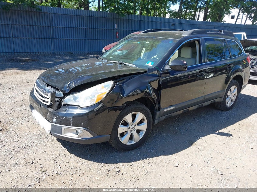 2012 Subaru Outback VIN 4S4BRBKC8C3262929 IAAI salvage auction — FRONT END, Salvage Title, sold $600 on 2026-07-11 (photo 2)