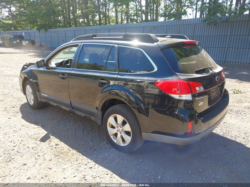 2012 Subaru Outback VIN 4S4BRBKC8C3262929 IAAI salvage auction — FRONT END, Salvage Title, sold $600 on 2026-07-11 (photo 3)