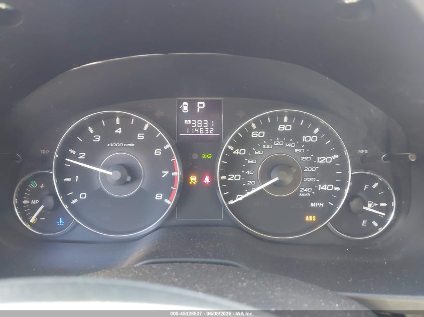 2012 Subaru Outback VIN 4S4BRBKC8C3262929 IAAI salvage auction — FRONT END, Salvage Title, sold $600 on 2026-07-11 (photo 7)