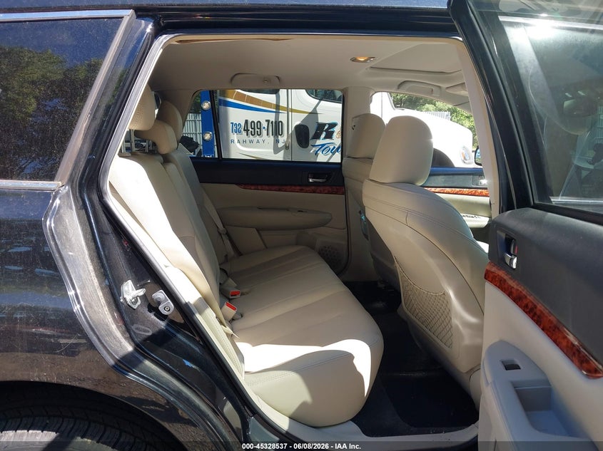 2012 Subaru Outback VIN 4S4BRBKC8C3262929 IAAI salvage auction — FRONT END, Salvage Title, sold $600 on 2026-07-11 (photo 8)