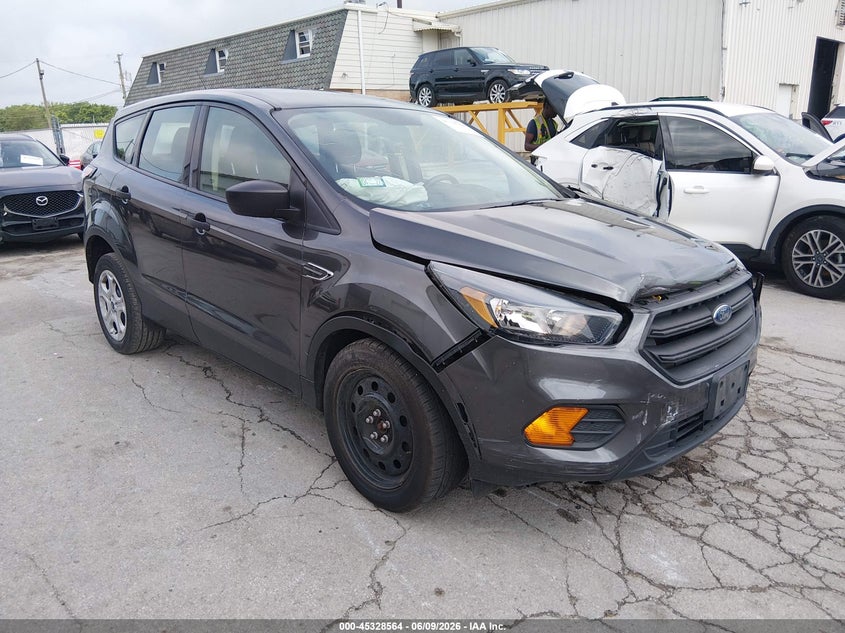 2018 Ford Escape VIN 1FMCU0F77JUD01179 IAAI salvage auction — LEFT FRONT, Salvage (Illinois), sold $1,300 on 2026-07-24 (photo 1)