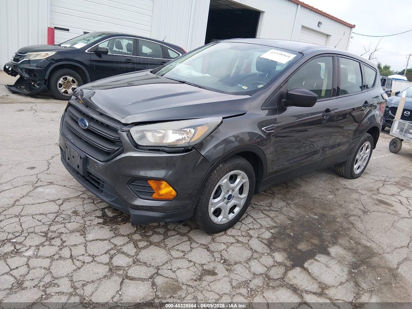 2018 Ford Escape VIN 1FMCU0F77JUD01179 IAAI salvage auction — LEFT FRONT, Salvage (Illinois), sold $1,300 on 2026-07-24 (photo 2)