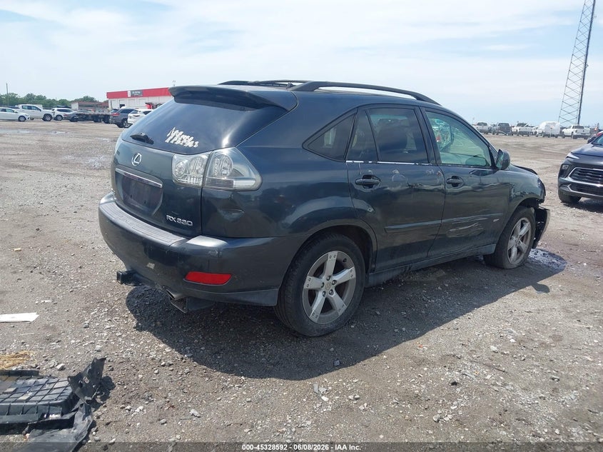 2005 Lexus Rx VIN JTJGA31U050055504 IAAI salvage auction — NORMAL WEAR, Clear (Arkansas), sold $675 on 2026-07-08 (photo 4)