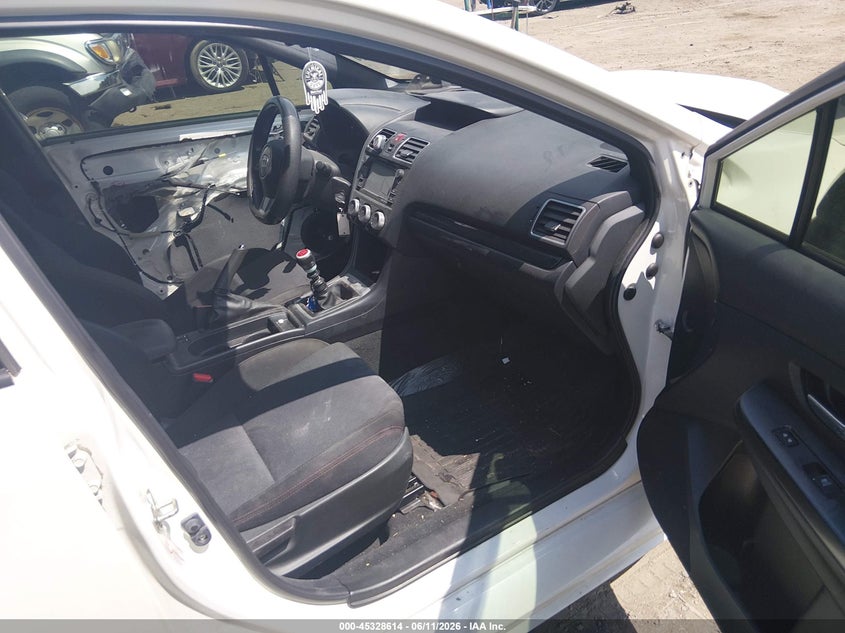 2017 Subaru Wrx VIN JF1VA1E67H9839369 IAAI salvage auction — FRONT END, Salvage (Massachusetts), sold $25 on 2026-07-28 (photo 5)