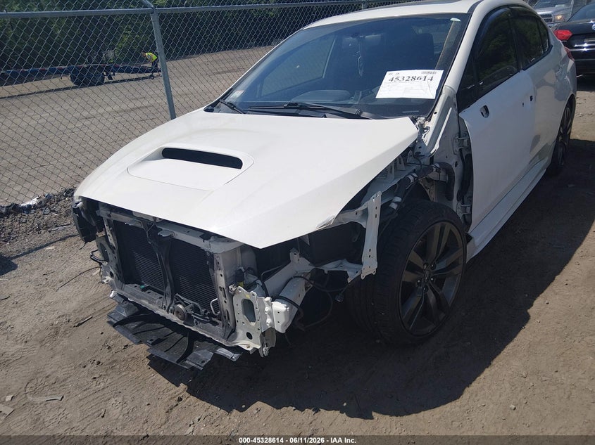 2017 Subaru Wrx VIN JF1VA1E67H9839369 IAAI salvage auction — FRONT END, Salvage (Massachusetts), sold $25 on 2026-07-28 (photo 6)
