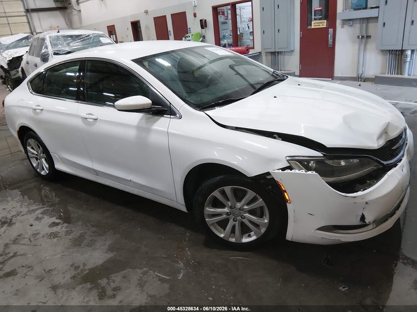 2015 Chrysler 200 VIN 1C3CCCAB1FN702026 IAAI salvage auction — FRONT END, Salvage (Idaho), sold $1,100 on 2026-07-10 (photo 1)
