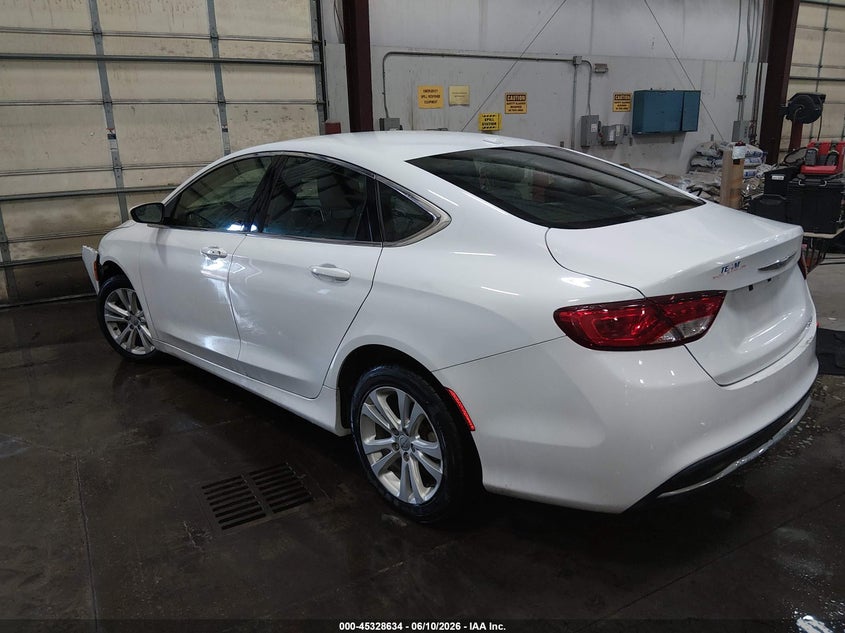 2015 Chrysler 200 VIN 1C3CCCAB1FN702026 IAAI salvage auction — FRONT END, Salvage (Idaho), sold $1,100 on 2026-07-10 (photo 3)